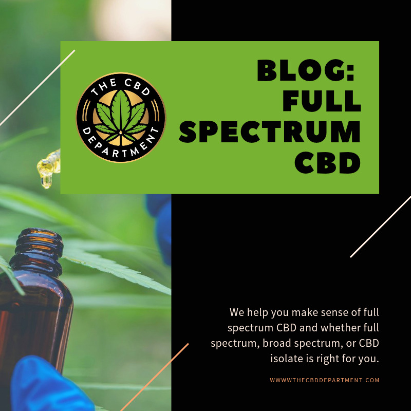 What Does Full Spectrum CBD Oil Mean and Do?
