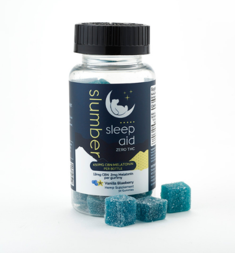 Slumber Sleep Aid - CBN/Melatonin Gummies (450mg) - The CBD Department